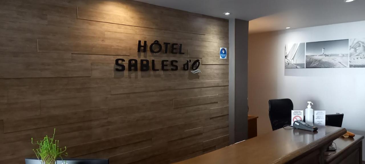 Hotel Sables D'O Et Son Restaurant Le 16 Bis Les Sables-dʼOlonne Eksteriør billede