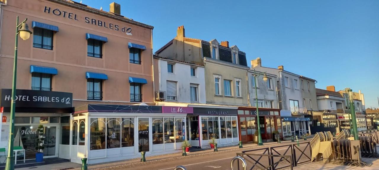 Hotel Sables D'O Et Son Restaurant Le 16 Bis Les Sables-dʼOlonne Eksteriør billede